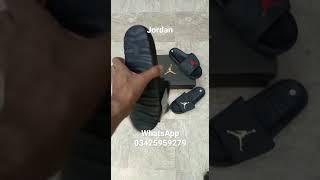 Jordan Break Slides in Black premium Quality Soft and comfortable #malikumairvlogs #jordan #slides