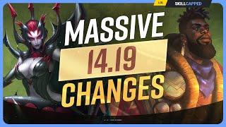 NEW PATCH 14.19 CHANGES: MASSIVE ITEM & RUNE UPDATE - League of Legends