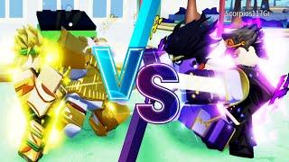 Jotaro vs DIO - Roblox: Project Menacing (+jojo poses simulator)