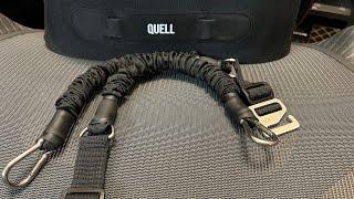 Adjusting the resistance bands for Quell Impact