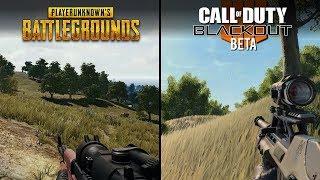 Call of Duty: Black Ops 4 - Blackout vs PUBG | Direct Comparison