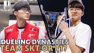 Dueling Dynasties Which Was More Dominant #SKT or #T1 ???