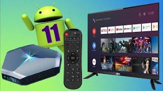 A95X F4 Amlogic S905X4 with Android TV 11 8K SmartBox Unboxing and Preview