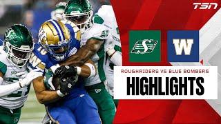 CFL West Final: Roughriders 22, Blue Bombers 38