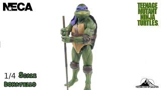 NECA TOYS Teenage Mutant Ninja Turtles 1/4 Scale DONATELLO Review