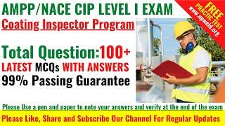 Latest Top 100+ AMPP/NACE CIP Level 1 Exam Question and Answers