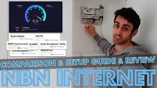 Australian NBN Comparison, FTTP Setup & Mate Communicate Review