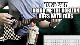 Top 5 Easy Bring Me The Horizon Guitar Riffs