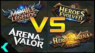 ULTIMATE VS!! | Mobile Legends, Arena of Valor, Heroes Evolved, Heroes Arena