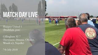 GITBTV, Match Day Live: Sheppey United 1-7 Gillingham XI, 07-07-18