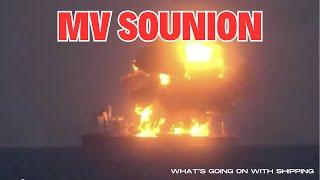 Tanker MV Sounion Boarded by Houthi & Demolition Charges Set on Board in the Red Sea | No Casualties