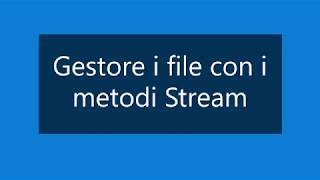 Tutorial ITA - Come gestire file in node.js con i metodi createReadStream e WriteStream