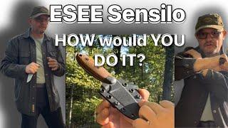 How would YOU carry this knife? 4 ways to mount ESEE Sencillo sheath and one that you shouldn’t