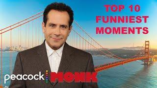 Top 10 Funniest Monk Moments | Monk