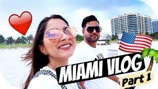 5 MONATE GETRENNT ⁉️ WIEDERSEHEN mit meinem VERLOBTEN! ️ MIAMI VLOG Part 1  | Sanny Kaur