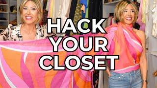 Closet Tour & Clothing Hacks: Repurpose Your Wardrobe + Marriage Update | Dominique Sachse