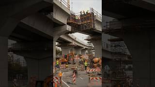️ Sudden Bridge Collapse. ️ Construction Site Disaster.  #bridgecollapse #constructionfail