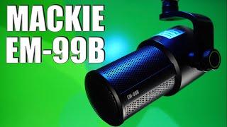 Mackie's first broadcast-style dynamic mic - the EM-99B