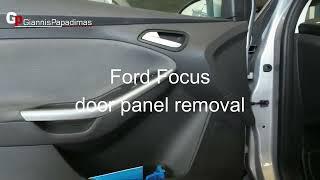 Ford Focus (2011 - 2018)  door panel removal