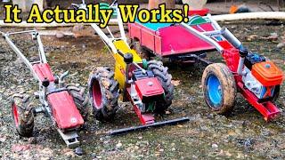 Amazing Mini RC Tractors in Action – But One Breaks at the End!
