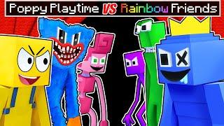 RAINBOW FRIENDS vs. POPPY PLAYTIME in Minecraft?!