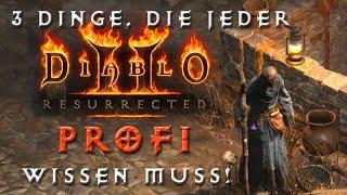 3 wichtige Infos zum Rushen und Leveln! [Diablo 2 Resurrected News]