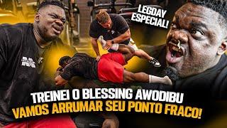 ELE É VIRAL NAS REDES MAS SERÁ QUE AGUENTOU O TREINO? *Blessing Awodibu* THE BOOGIEMAN