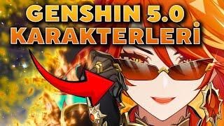 YENİ KARAKTERLER BOMBA GİBİ | GENSHIN IMPACT 5.0 | #genshinimpact #genshintürkçe