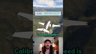What is Calibrated Airspeed? (Explained in 60 Seconds!) #privatepilot #aviation #groundschool #cas