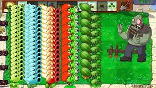 Plants vs Zombies Hack - TEAM WINTER MELON VS TEAM PEA PVZ VS ZOMBIES