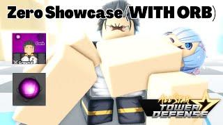 Zero Showcase (WITH ORB) (Subaru Re Zero) All Star Tower Defense ASTD