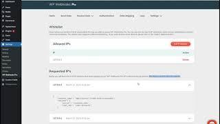 [EXPLAINED] WP Webhooks Pro - Whitelist tab