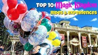 TOP 10 Magic Kingdom rides and experiences | Walt Disney World 2017