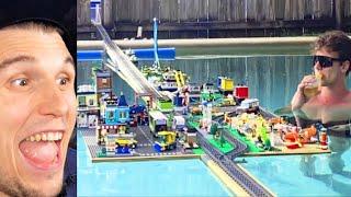 Paluten REAGIERT auf Er wollte die längste Lego Zugstrecke der Welt bauen - und das kam dabei raus!