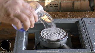 What will happen if the Ceramic Hotplate is poured with Water ... !!!