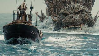 Godzilla boat scene | Godzilla minus one