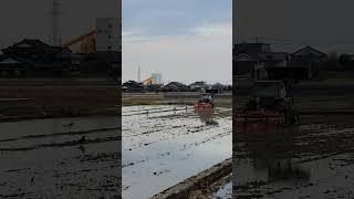 bajak sawah #tractor #sawah #japan #viralvideo #viralshorts #trending