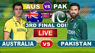 Live AUS Vs PAK final Match Score |Live Cricket Match Today | AUS Vs PAK live 1st innings last 4 ove