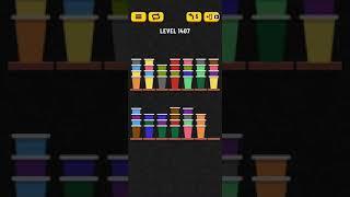 Cup Sort Puzzle Level 1407 | Water Sort Puzzle Level 1407 | Ball Sort Puzzle Level 1407 All the same