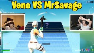 Veno VS MrSavage 1v1 Buildfights!