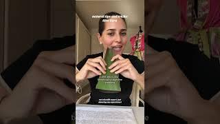 Welcome to Natural tips & tricks by Marie-Christine! Aloe Vera is the first tip of the day! #natural