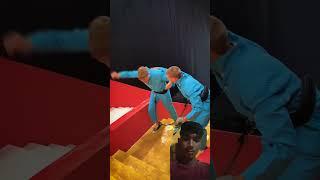 Slippery vs stickey stairs #mrbeast #mrbeasthindi #mrbeastshorts