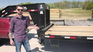 HEAVY DUTY DECKOVER Walkaround | Flatbed Gooseneck | CAM SUPERLINE