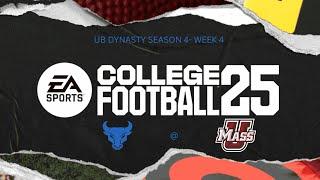 ConveriXGaming leads Buffalo Bulls to Bounce Back win against UMass | UB Dynasty Season 4 - Week 4