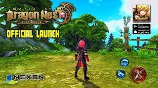 World of Dragon Nest (NEXON) - Official Launch Gameplay (Android/IOS)