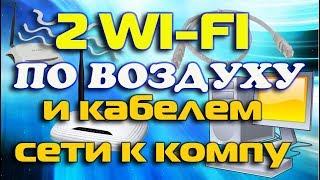 Принять сигнал по Wi-Fi и отдать по кабелю LAN или режим клиента