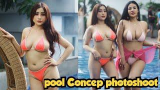 motret Bikini pool Concep sampai ke Surabaya..modelnya cakep lurr..