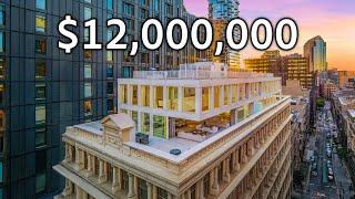 INSIDE A $12,000,000 NYC PENTHOUSE in the HEART of Tribeca!