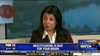 Multitasking Bad for Brain & Business: Dr. Romie on Fox News