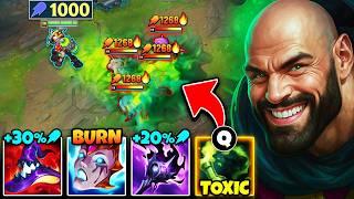 The MOST Toxic Singed build in existence... My poison trail is SUPERCHARGED!